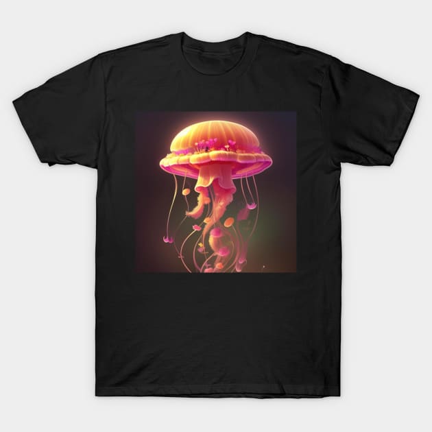 Jellyfish 1 T-Shirt by DarkAngel1200